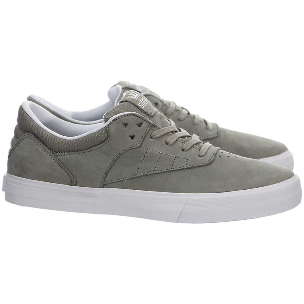 Baskets Basses Supra Phoenix Vert Laurel Oak/White Homme | WZJ-42673984